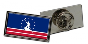 Richmond VA Flag Pin Badge