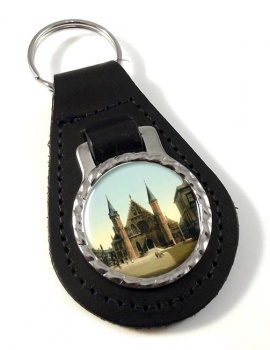 Ridderzaal the Hague Leather Key Fob