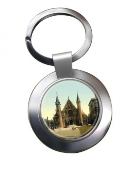 Ridderzaal the Hague Chrome Key Ring