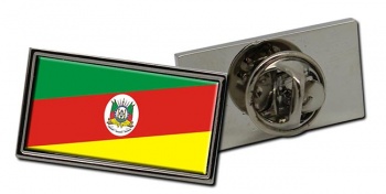 Rio Grande do Sul (Brazil) Flag Pin Badge