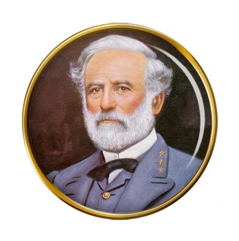 Robert E Lee Pin Badge
