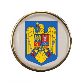 Romania Round Pin Badge