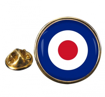 Royal Air Force Roundel Round Pin Badge