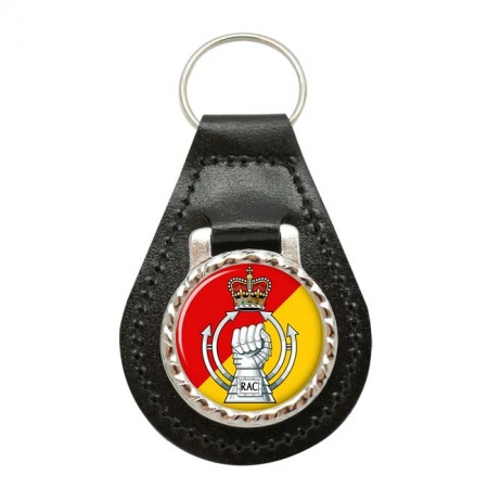 Royal Armoured Corps, British Army ER Leather Key Fob