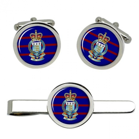 Royal Army Ordnance Corps, British Army Cufflinks and Tie Clip Set