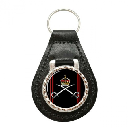 Royal Army Physical Training Corps, British Army CR Leather Key Fob