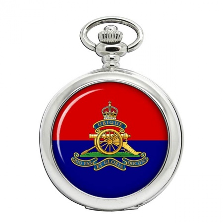 Royal Artillery, British Army ER Pocket Watch