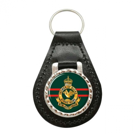Royal Buckinghamshire Hussars, British Army Leather Key Fob