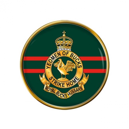 Royal Buckinghamshire Hussars, British Army Pin Badge
