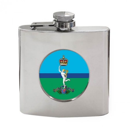 Royal Corps of Signals, British Army CR Hip Flask