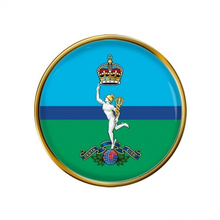 Royal Corps of Signals, British Army CR Pin Badge