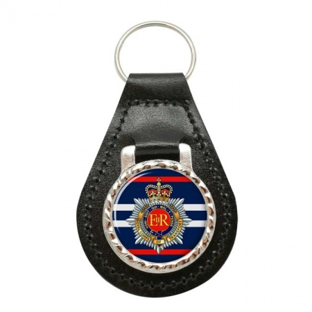 Royal Corps of Transport (RCT), British Army Leather Key Fob
