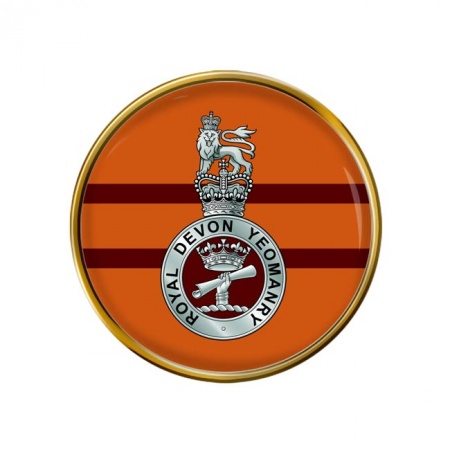 Royal Devon Yeomanry, British Army Pin Badge