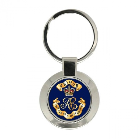 Corps of Royal Engineers (RE) Cypher, British Army Key Ring