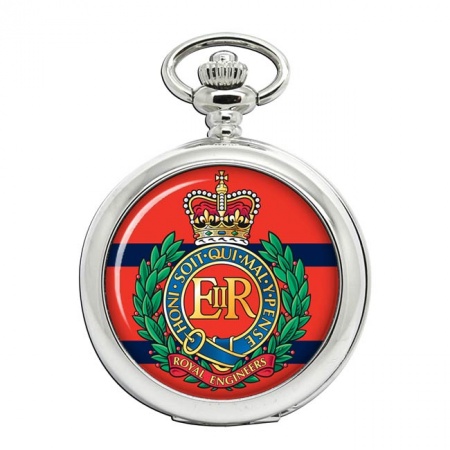 Corps of Royal Engineers (RE), British Army CR Pocket Watch