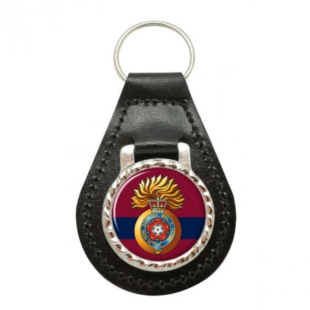 Royal Fusiliers (City of London Regiment) 1953, British Army Leather Key Fob