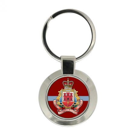 Royal Gibraltar Regiment, British Army ER Key Ring