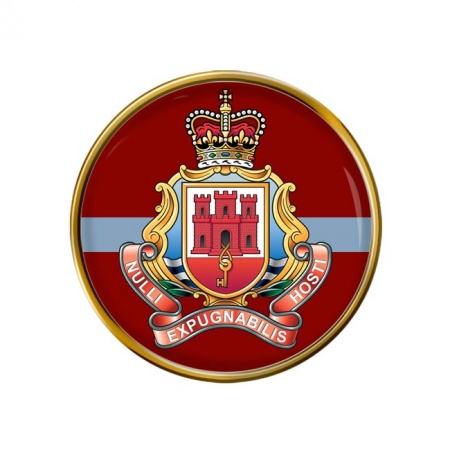 Royal Gibraltar Regiment, British Army ER Pin Badge