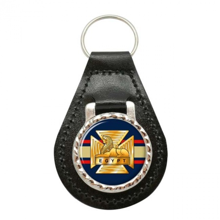 Royal Gloucestershire, Berkshire and Wiltshire Regiment, British Army Leather Key Fob