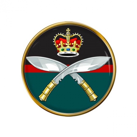 Royal Gurkha Rifles (RGR), British Army ER Pin Badge