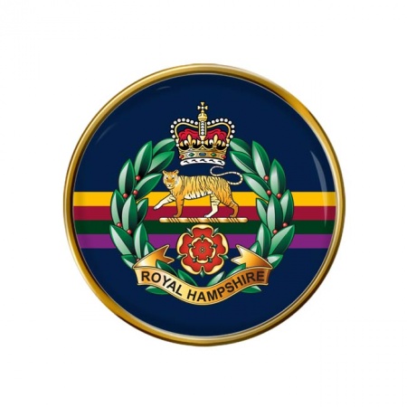 Royal Hampshire Regiment, British Army Pin Badge