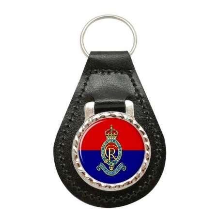 Royal Horse Artillery (RHA), British Army CR Leather Key Fob