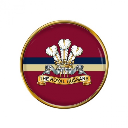 Royal Hussars (Prince of Wales's Own), British Army Pin Badge