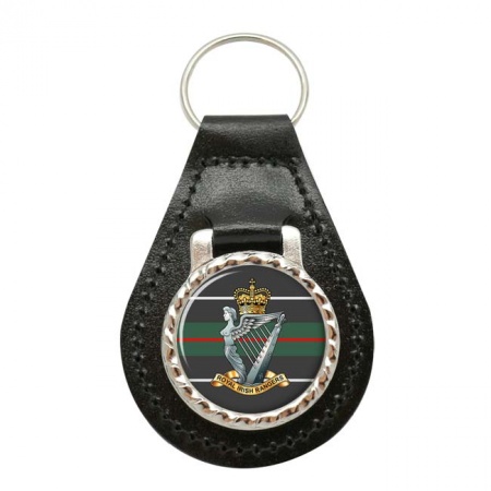 Royal Irish Rangers, British Army Leather Key Fob