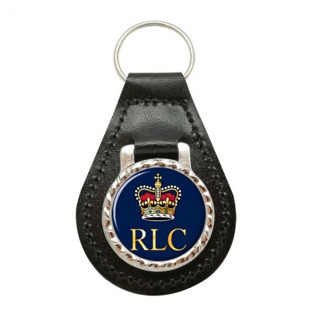 Royal Logistics Corps Cypher, British Army ER Leather Key Fob