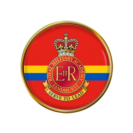 Royal Military Academy Sandhurst (RMAS), British Army ER Pin Badge