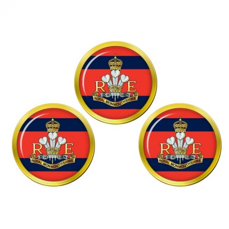 Royal Monmouthshire Royal Engineers (R Mon RE), British Army CR Golf Ball Markers