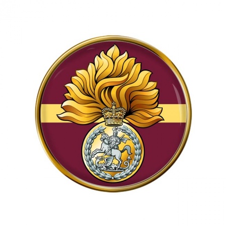 Royal Regiment of Fusiliers Badge, British Army ER Pin Badge