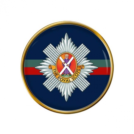 Royal Scots, British Army Pin Badge