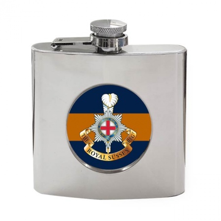 Royal Sussex Regiment, British Army Hip Flask