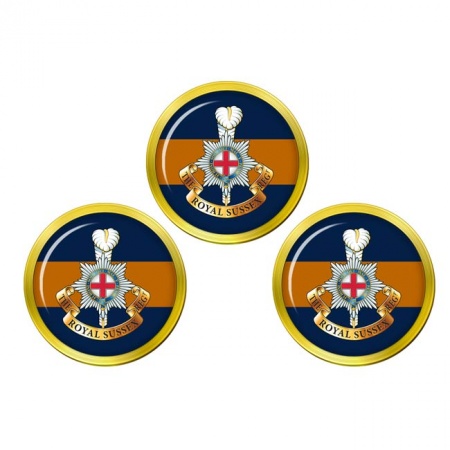 Royal Sussex Regiment, British Army Golf Ball Markers