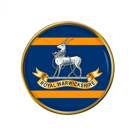 Royal Warwickshire Regiment, British Army Pin Badge