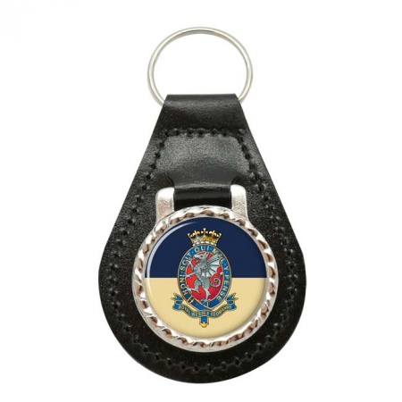 Royal Wessex Yeomanry, British Army Leather Key Fob