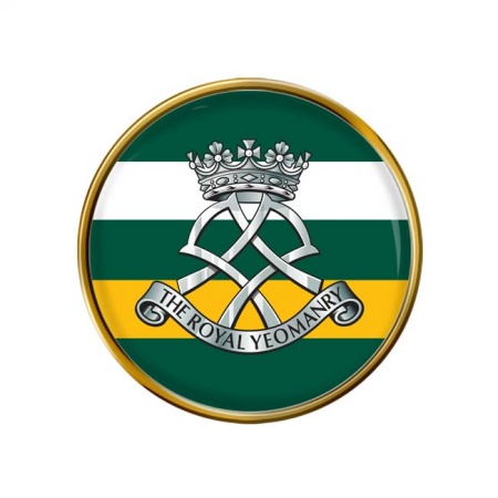 Royal Yeomanry, British Army Pin Badge