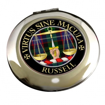 Russell Scottish Clan Chrome Mirror