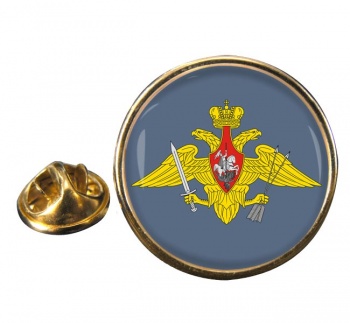 Strategic Missile Troops (Russian Army) Round Pin Badge