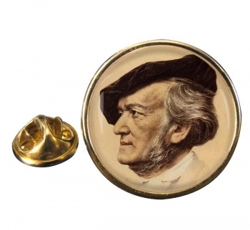 Wagner Round Pin Badge