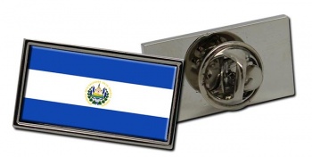 El Salvador Flag Pin Badge