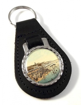 The Sands Ramsgate Leather Key Fob