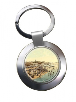 The Sands Ramsgate Chrome Key Ring