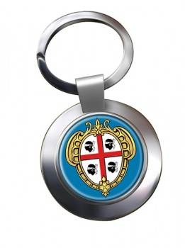 Sardinia Sardegna (Italy) Metal Key Ring