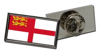 Sark Flag Pin Badge