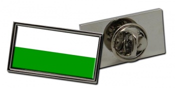 Sachsen Saxony (Germany) Flag Pin Badge