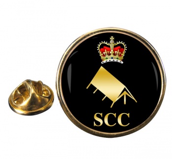 SCC Expedition Round Pin Badge