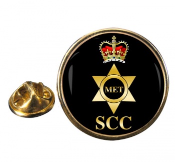 SCC Meteorology Round Pin Badge
