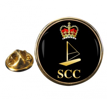 SCC Windsurfing Round Pin Badge